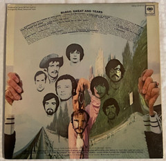 Vintage Blood Sweat and Tears 12 Inch Vinyl EX /EX