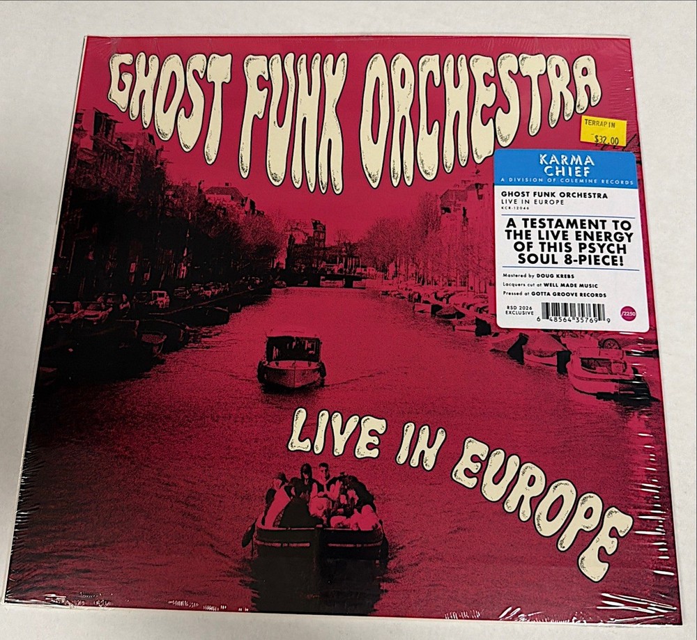 Ghost Funk Orchestra – Live In Europe RSD 2026 Vinyl NEW /2000 LE