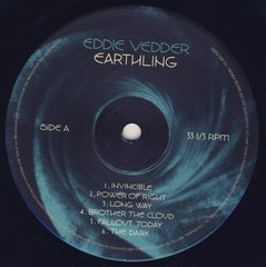 Eddie Vedder – Earthling (LP, Album) (Mint (M)) – 4241512914