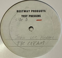 John Lee Hooker The Cream VG- LP TEST PRESSING SIDES C/D ONLY Blues