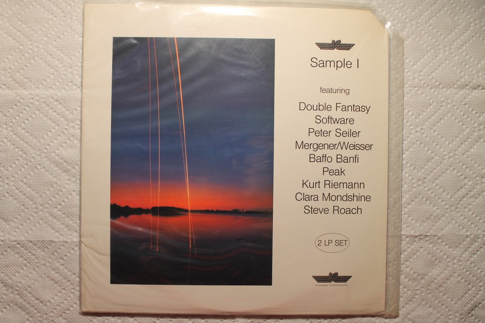 Various – Sample I SEALED 2LP Steve Roach Software Kurt Riemann Double Fantasy