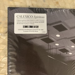 Calexico – Spiritoso vinyl LP, RECORD STORE DAY EXCLUSIVE (0537out of 3500) W CD