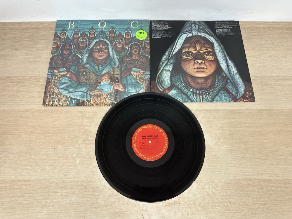 Blue Oyster Cult – Fire of Unknown Origin – 1981 USA Vinyl LP w/ Burnin’ For You