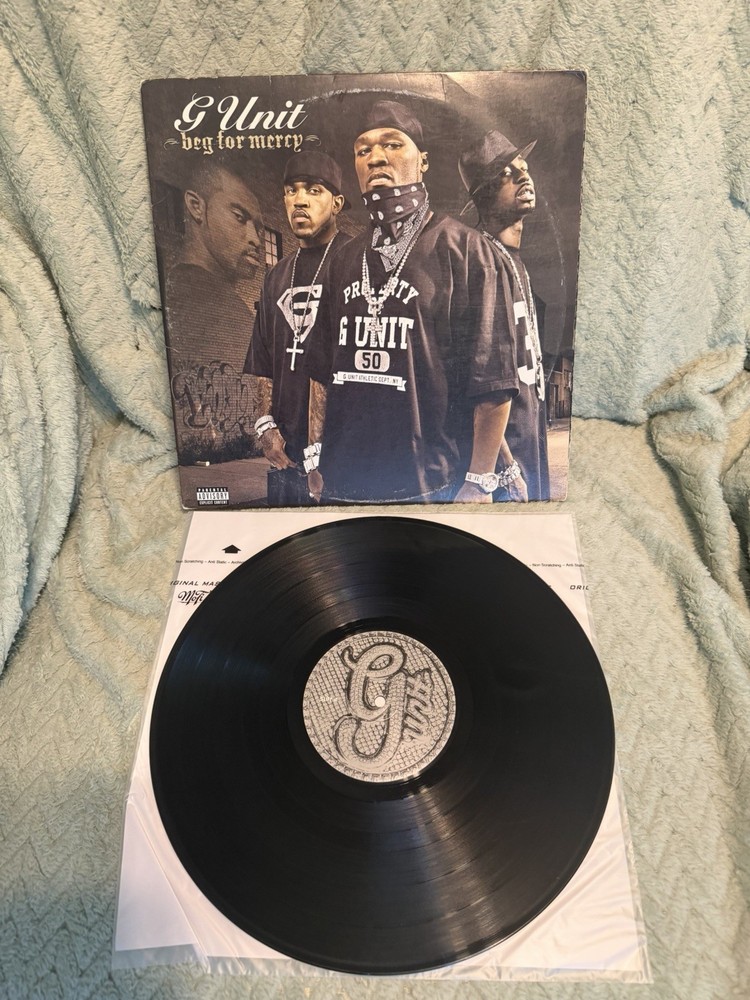 G-Unit – Beg For Mercy Vinyl Record 50 Cent Rare First Pressing
