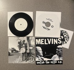 MELVINS GIGANTIC 50+ EP 7” DISCOGRAPHY LOT KING BUZZO COLOR VINYL – Nirvana KBD