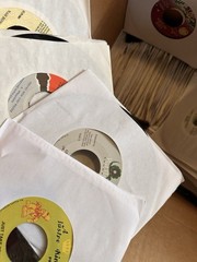 Lot Of 300 45 RPM REGGAE Vinyl Records From Jamaican Record Shop Closing!
