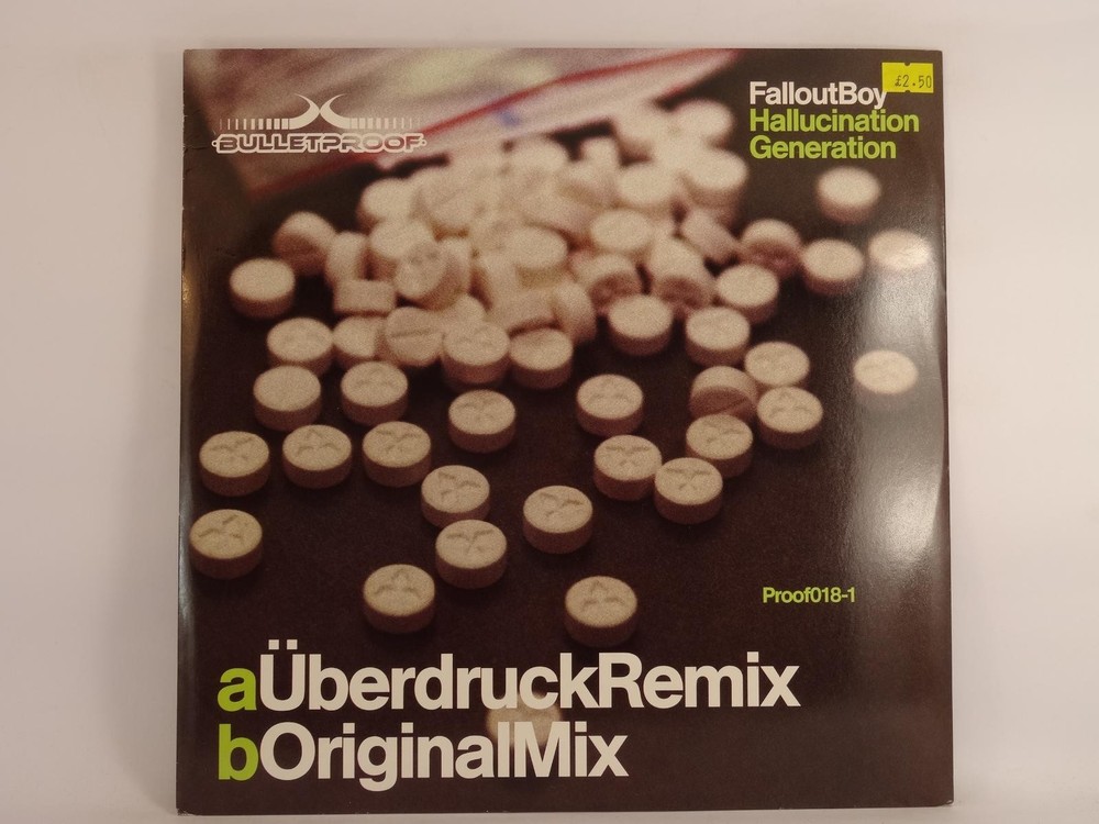 FALLOUT BOY HALLUCINATION GENERATION (118) 2 Track 12″ Single including Picture