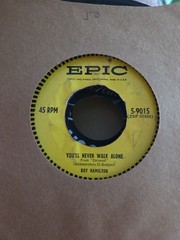 Lot Of Ten 45-RPM Vinyl Record 1950s