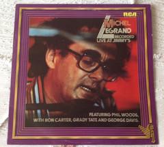 Michel Legrand – Recorded Live at Jimmy’s 1975 Jazz LP – CBS S80549 – VG/VG+