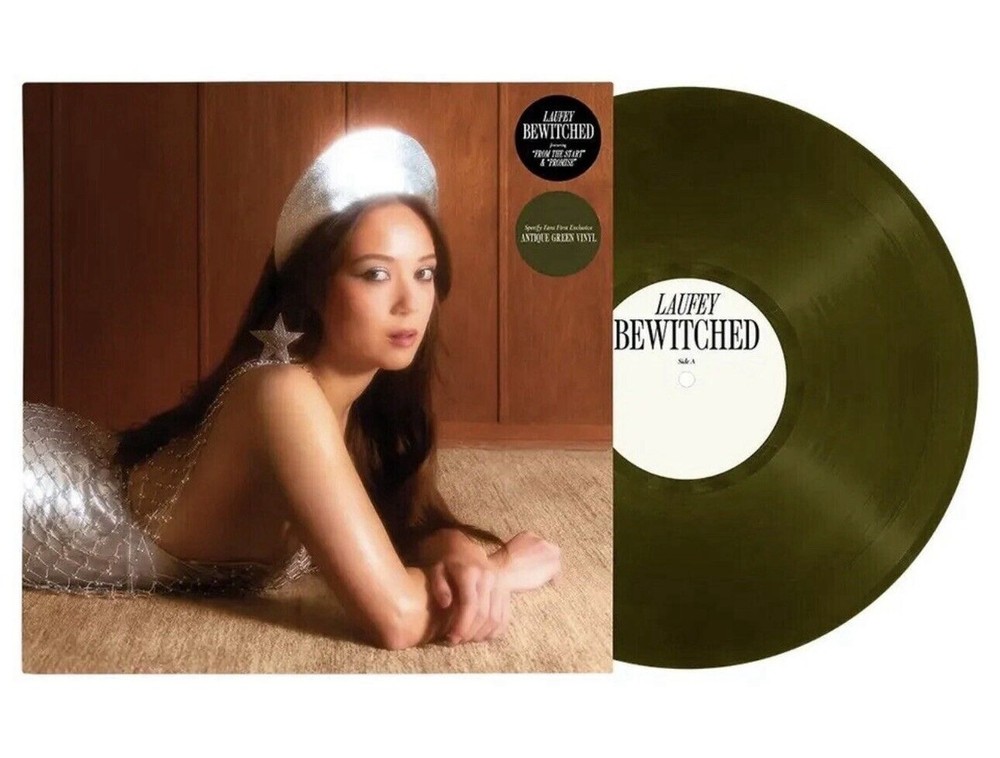 Laufey Bewitched Spotify Fans First Vinyl Vintage Green Brand New & Sealed !