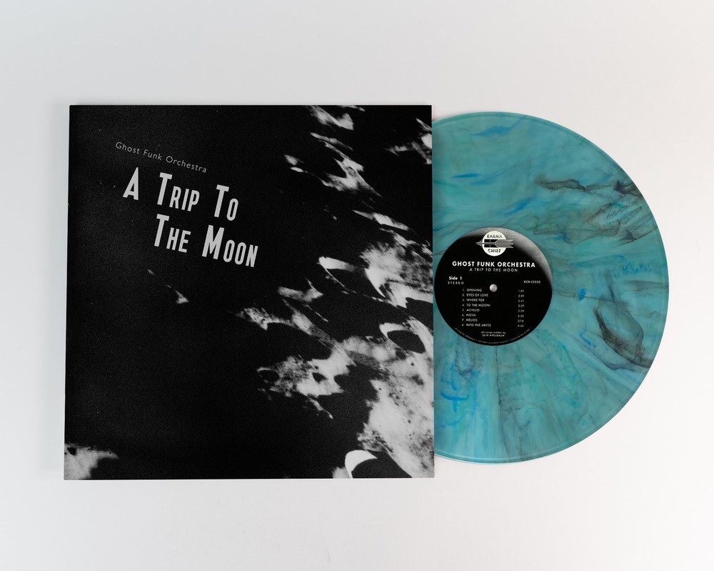 Ghost Funk Orchestra – A Trip To The Moon [Seaglass w/ Black Swirl Vinyl]