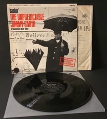 BASHIN’ THE UNPREDICTABLE JIMMY SMITH HIS MASTER’S VOICE LP UK IMPORT