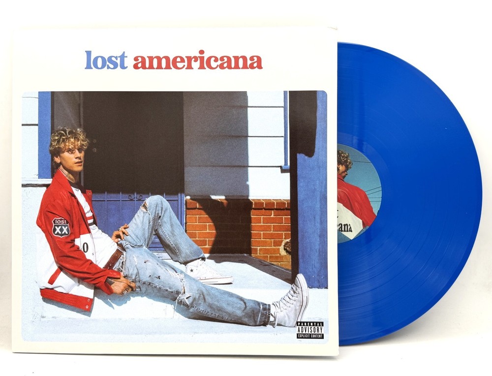 MGK – Lost Americana (Blue Vinyl Record + Poster Limited Edition) NEW, sealed
