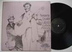 FAVORITE COUNTRY BLUES PIANO GUITAR DUETS Carr 1929-1937 YAZOO original vinyl LP