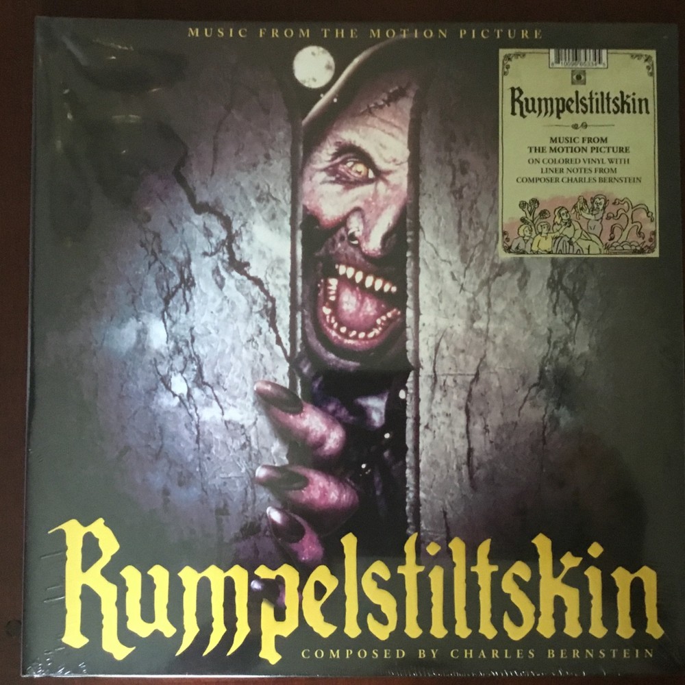 Rumpelstiltskin – Soundtrack – Colored Vinyl LP – NEW & SEALED – Terror Vision