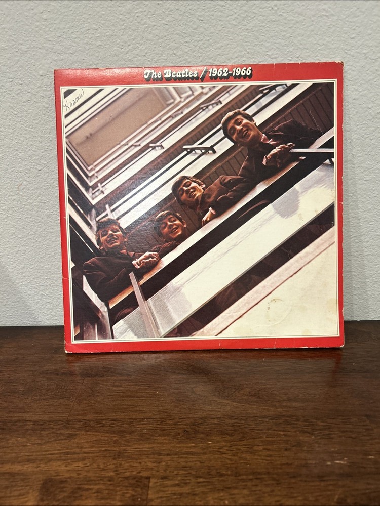 The Beatles Red Album 1962-1966 Double Vinyl LP Record