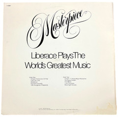 Liberace Plays the World’s Greatest Music – Masterpiece – AVI Records – 12″