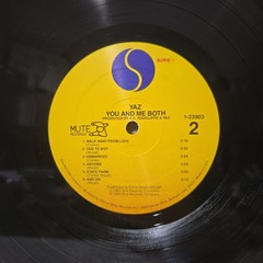 YAZ You and Me Both LP Sire Records 1-23903 Vinyl Record 1983