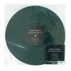 Ariana Grande Christmas and Chill LP Pine Green Vinyl Etching Holiday