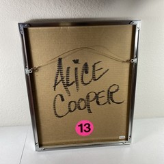 Alice Cooper Hey Stoopid vinyl in frame One Of A Kind.
