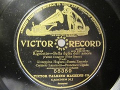 1905 GIUSEPPINA HUGUET Emma Zaccharia Lanzirotti Rigoletto Quartet VICTOR 58359