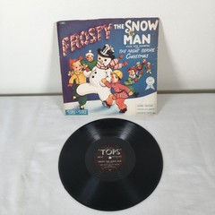 Vtg Tops for Tots Records Frosty the Snowman & The Night Before Christmas 78 RPM