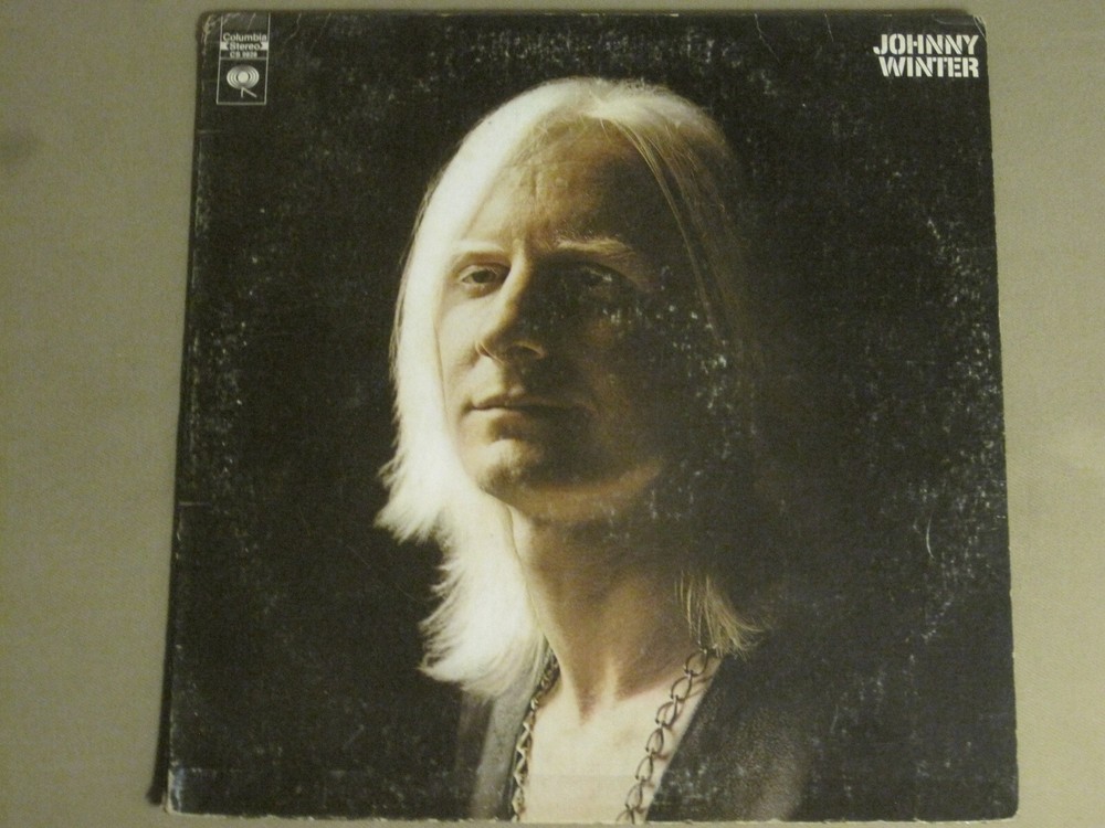 JOHNNY WINTER S/T LP ORIG ’69 COLUMBIA CS-9826 BLUES ROCK GEM WILLIE DIXON VG