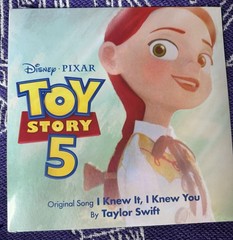 Taylor Swift Toy Story 5 I Knew It I Knew You 10″ Vinyls Jessie Hat And Badge