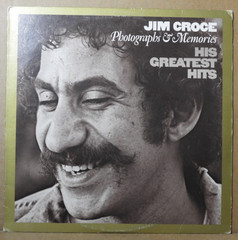 JIM CROCE “Photographs & Memories” Greatest Hits 1974 (LIFESONG/35010) VG+/VG+!