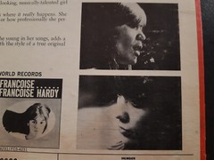 FRANCOISE HARDY Je Vous Aime LP U.S. pressing 1966 Chanson Ye-Ye Great!