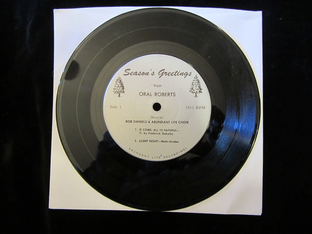 BOB DANIELS/ABUNDANT LIFE CHOIR O COME ALL YE FAITHFUL/SILENT NIGHT/PLUS 2