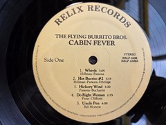 FLYING BURRITO BROS CABIN FEVER
