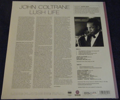 JOHN COLTRANE RECORD “LUSH LIFE” WAX TIME IN COLOR SEALED 2019 180GM PURPLE WAX!