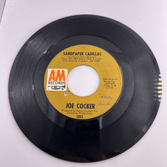 Vinyl 45 RPM Record – Joe Cocker – Sandpaper Cadillac / Feeling Alright