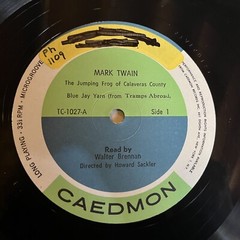 [RADIO/SPOKEN WORD]~EXC LP~MARK TWAIN~WALTER BRENNAN~BRANDON DE WILDE~Stories Of