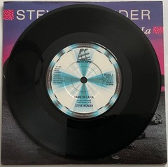 Stevie Wonder – Land Of La La – 7” Vinyl Single VG