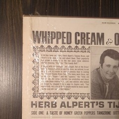 Herb Alpert’s Tijuana Brass Whipped Cream and Other Delights Vintage Vinyl LP
