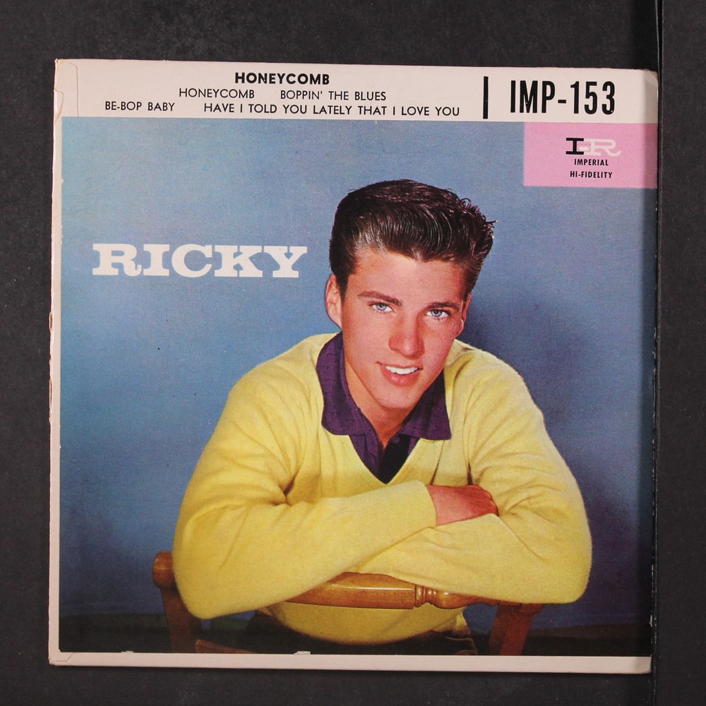 RICK NELSON: ricky, vols. 1, 2, & 3 IMPERIAL 7″ 3x EP 45 RPM