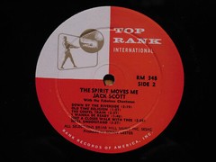 Jack Scott mich rock country gospel LP The Spirit Moves on Me Top Rank