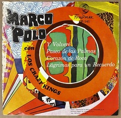 Marco Polo Con Los Crazy Kings Y VOLVERÉ Los Ángeles Negros FONOMEX Rare 1970