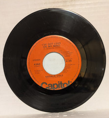 45 ~Natalie Cole: “Unpredictable You / I’ve Got Love On My Mind” 1977 (G)