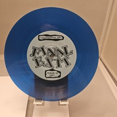 GONKULATOR FINAL EXIT SPLIT 7″ RARE BLUE VINYL BLACK METAL NOISE GRINDCORE