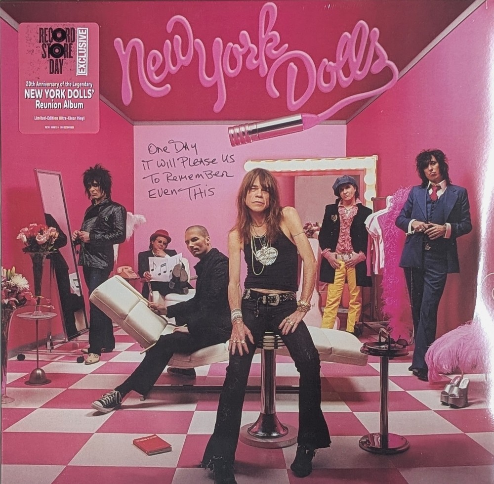 NEW YORK DOLLS One Day It Will Please Us To Remember Even This SEALED LP RSD