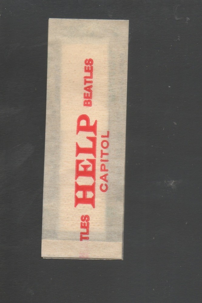 Beatles Movie “Help” Promotional Bandaid