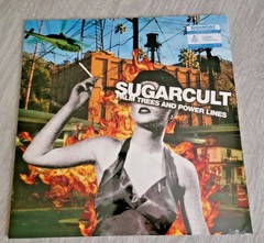 Sugarcult Palm Trees And Powerlines LP Bone Aqua Tangerine Splatter Vinyl /300