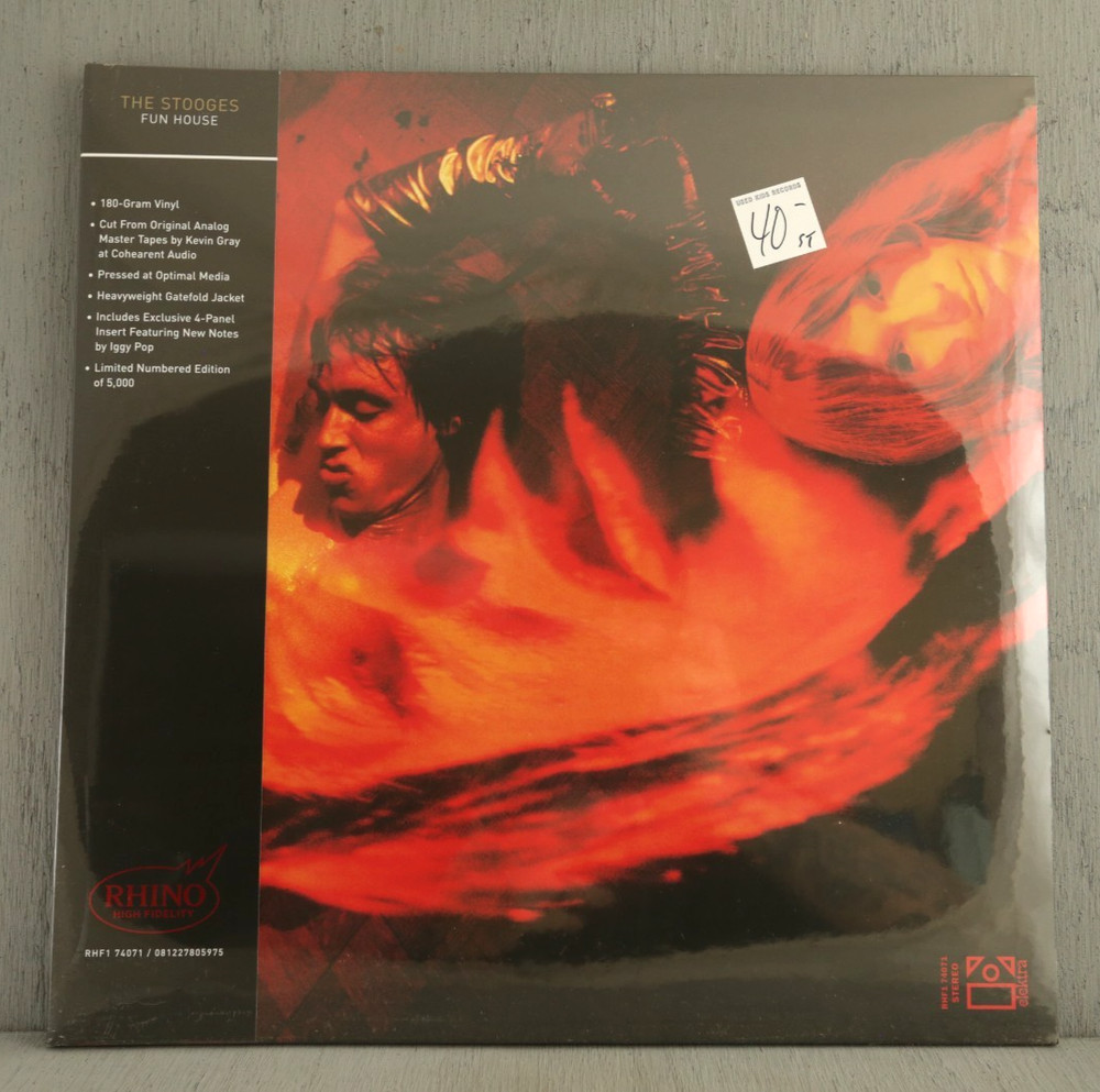 THE STOOGES Fun House LP sealed VINYL Record NEW Punk HARD ROCK Garage