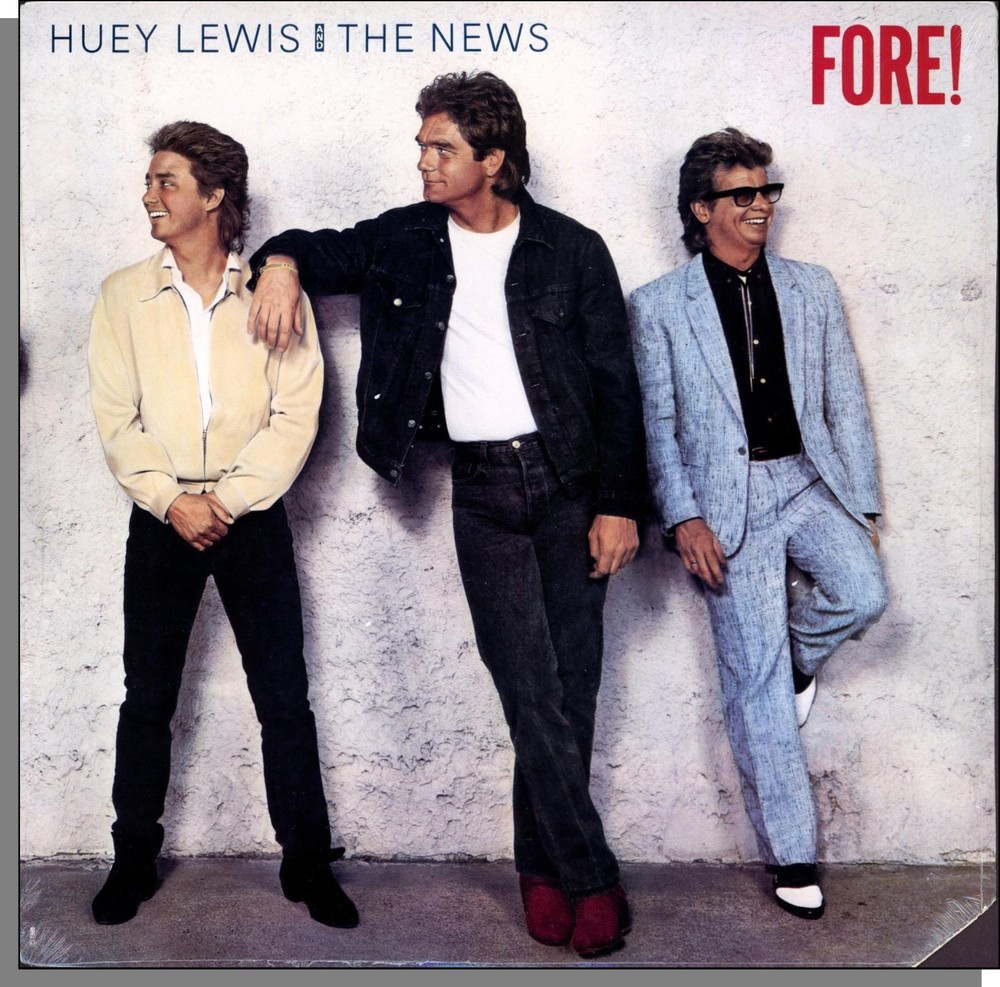 Huey Lewis and the News – Fore! (1986) – New LP Record! Chrysalis #OV 41534
