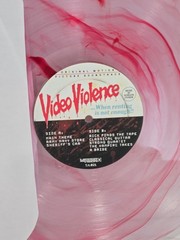 Video Violence Soundtrack Terror Vision Vinyl LP Pink & Blood Splatter LTD COLOR
