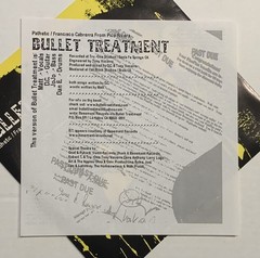 BULLET TREATMENT / SHELL SHOCK 7” Green Vinyl-The Bronx Social Distortion Drips