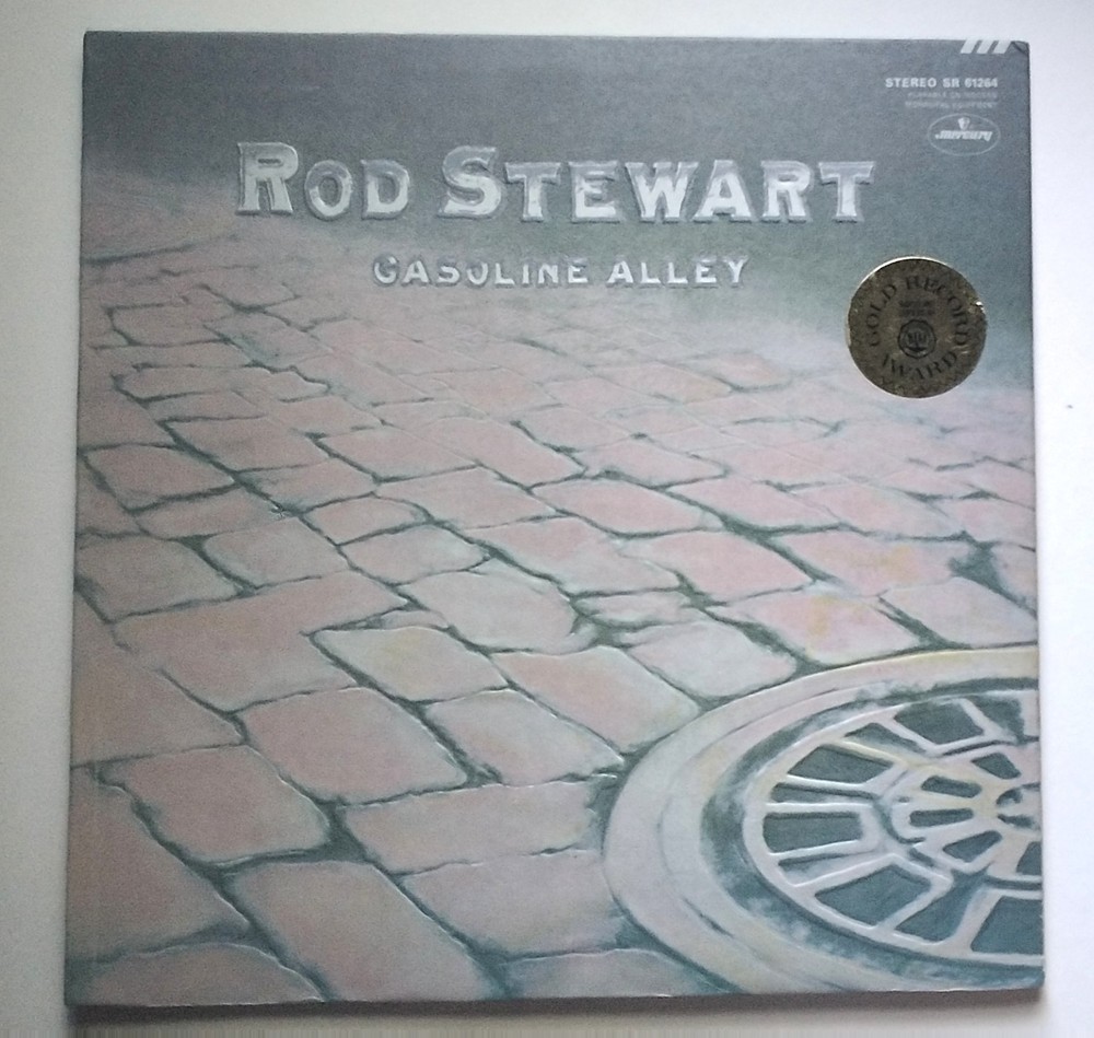 ROD STEWART GASOLINE ALLEY VINYL NM LP HIS SECOND SOLO EFFORT WITH BONUS POSTER